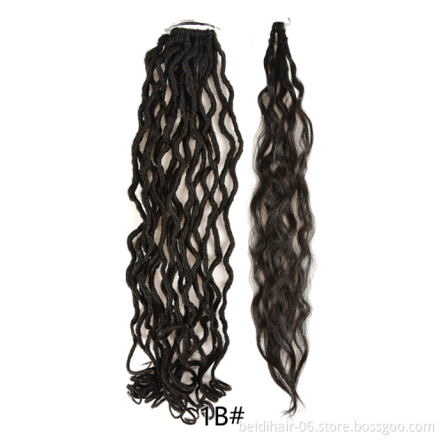Tress Mermaid Locs Messy Gypsy Faux Locs Goddess Hair Braids Wavy Dreadlocks